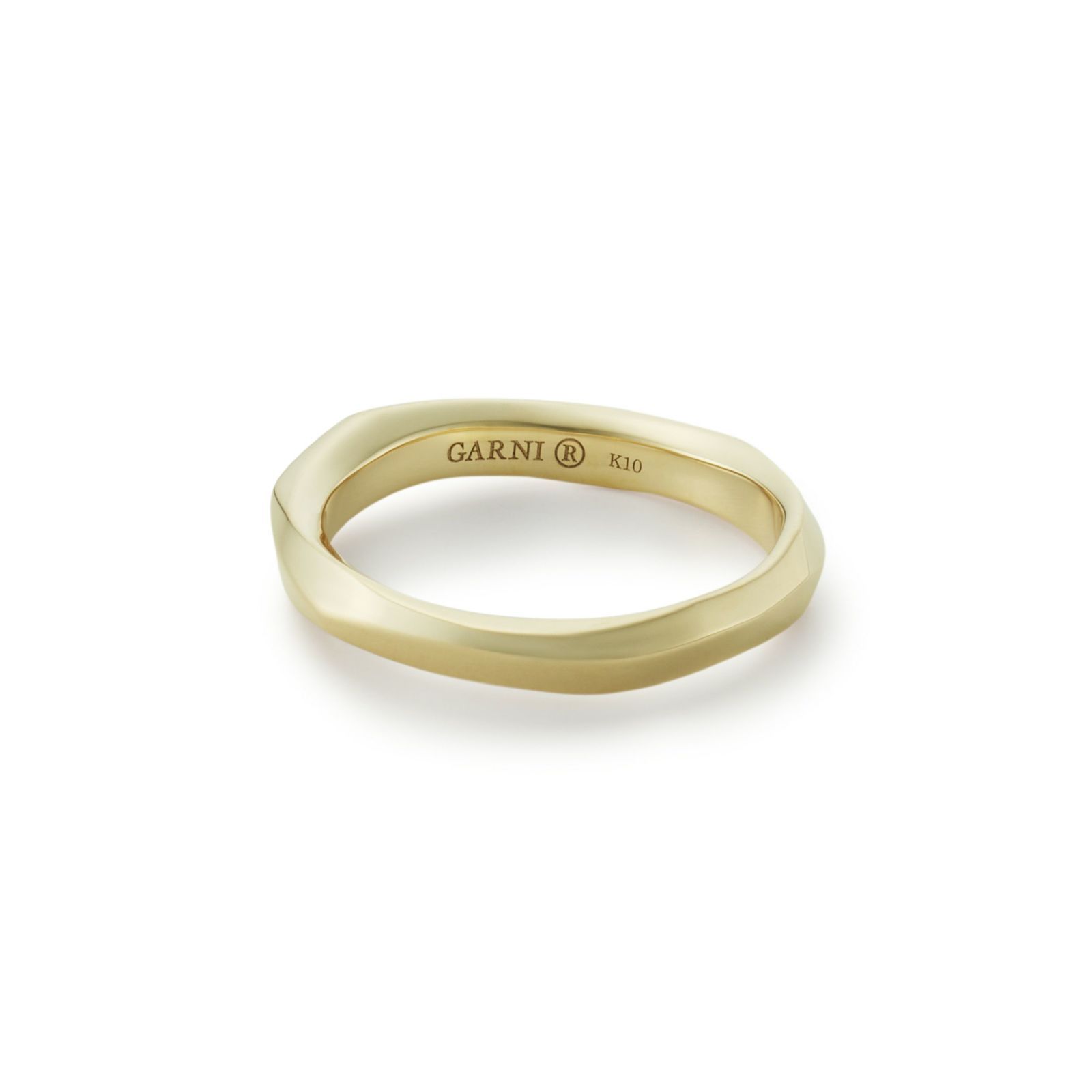 【お取り寄せ注文可能】K10 Crockery Ring_S(GOLD)