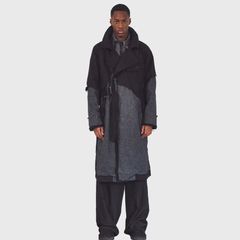 【残り一点】Inside Out Tielocken Wrap Coat