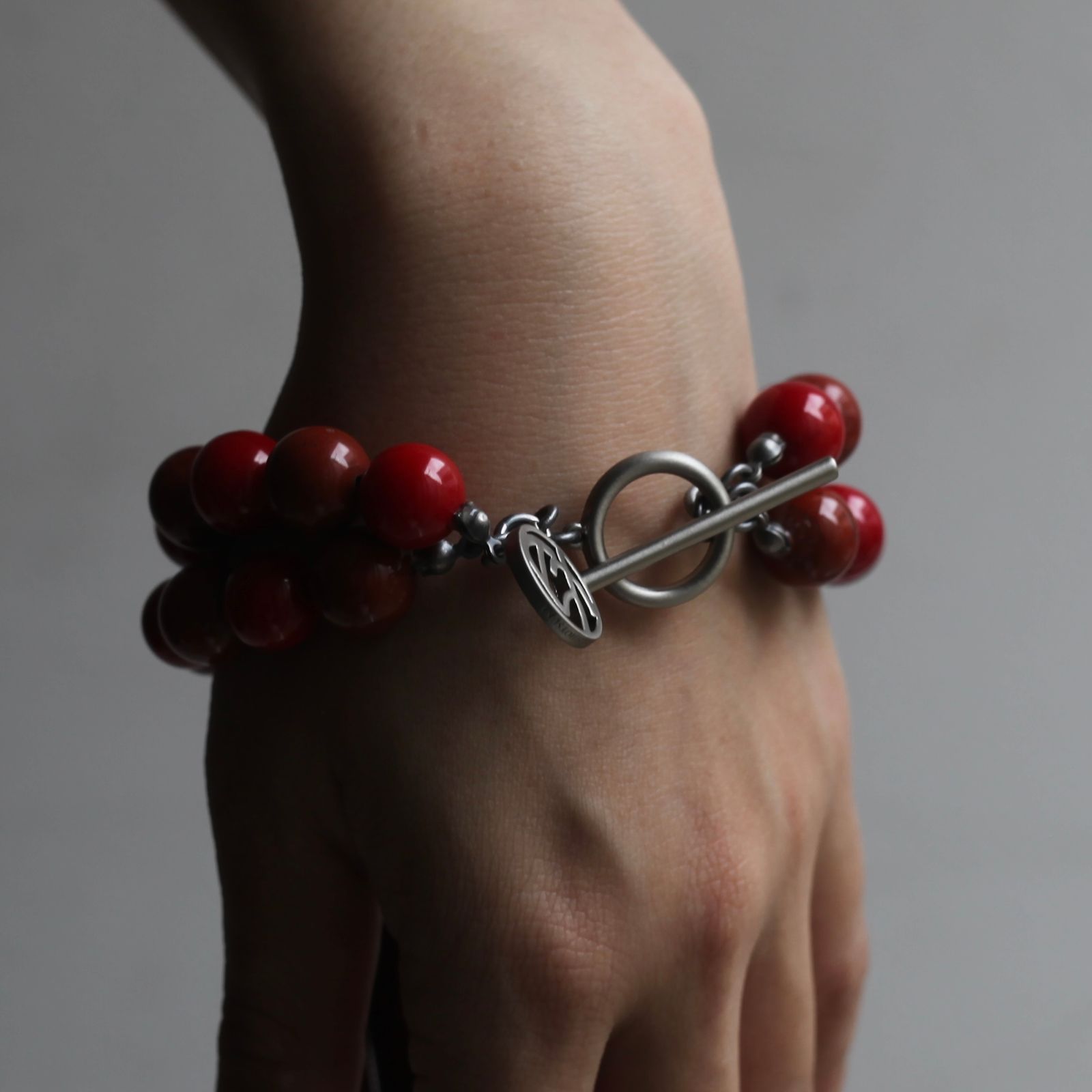 SOSHIOTSUKI - 【残りわずか】Double Juzu Bracelet(RED