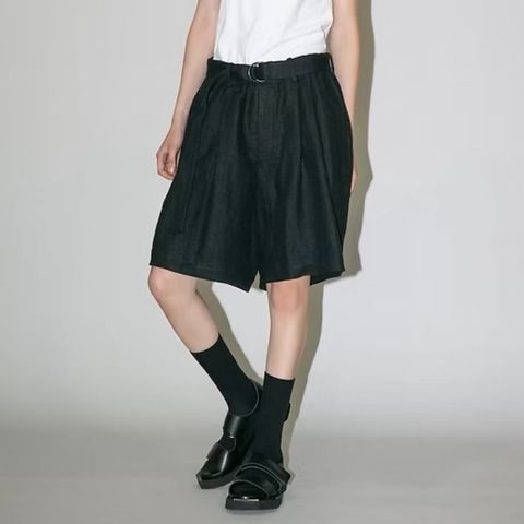 【残り一点】セミウェットリネンショートパンツ