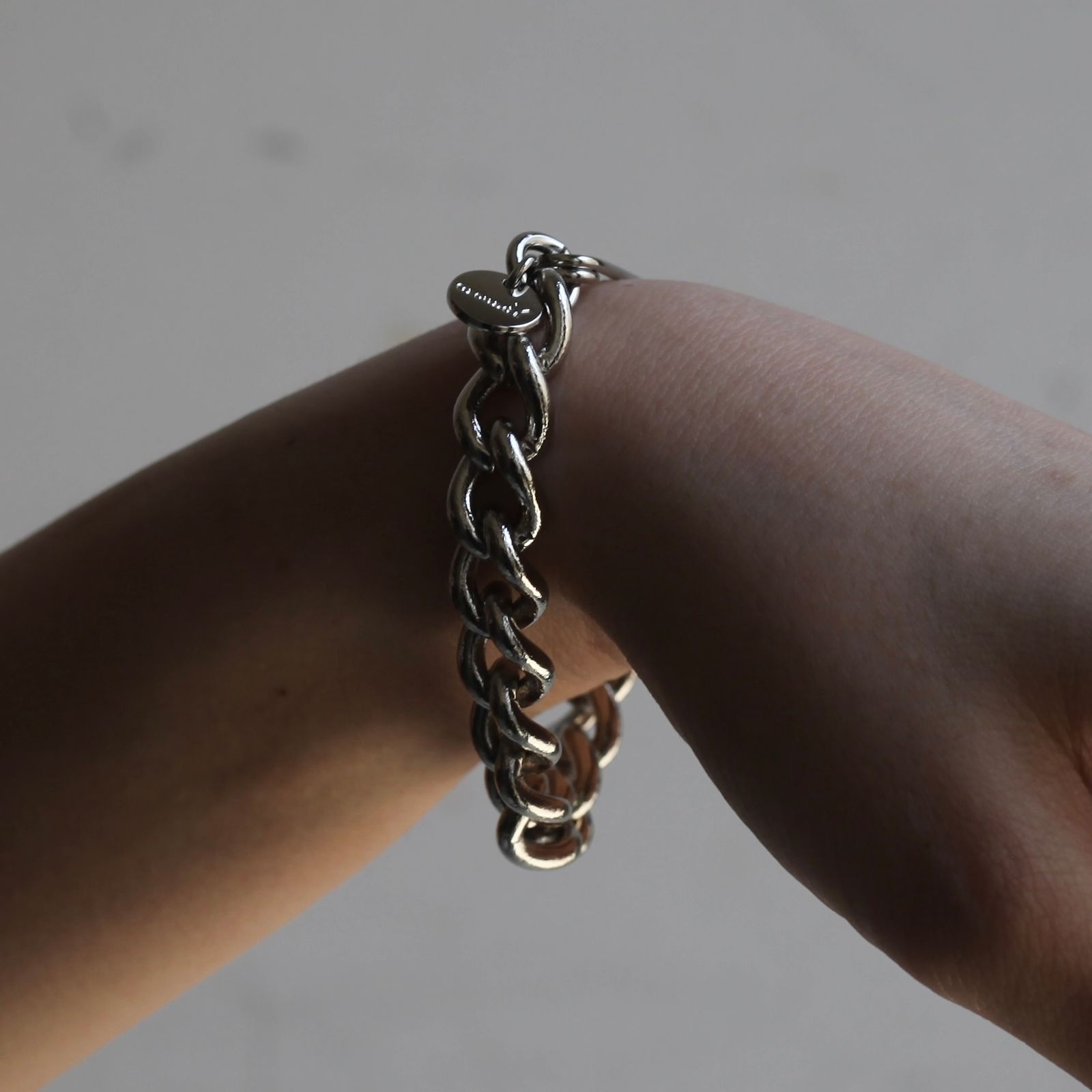 【残り一点】Chain Bracelet W/Pin(SILVER)