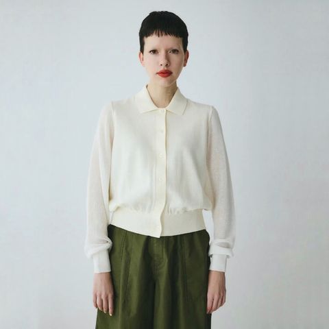 【残り一点】Sheer Sleeve Cardigan