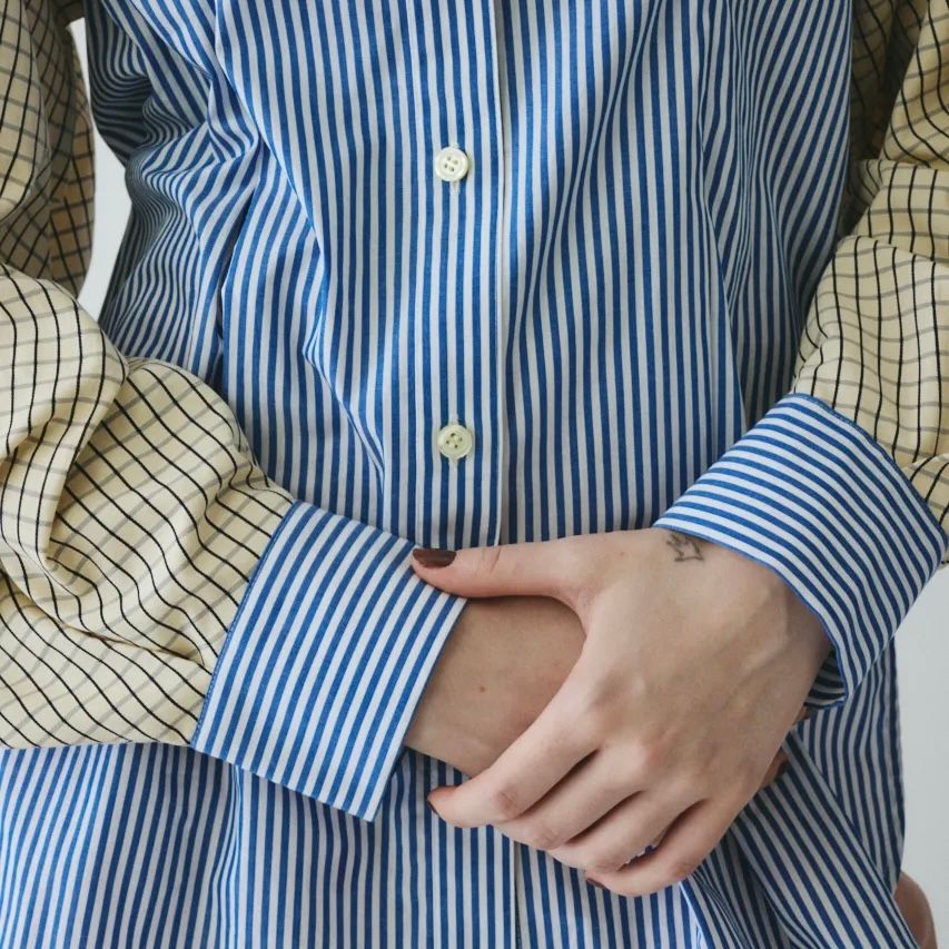 【残り一点】Mix Pattern Shirt