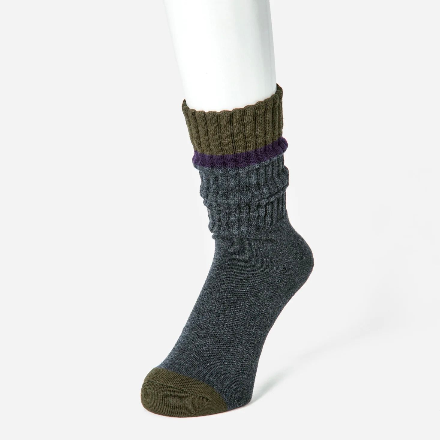 【残り一点】Rib Pile Socks