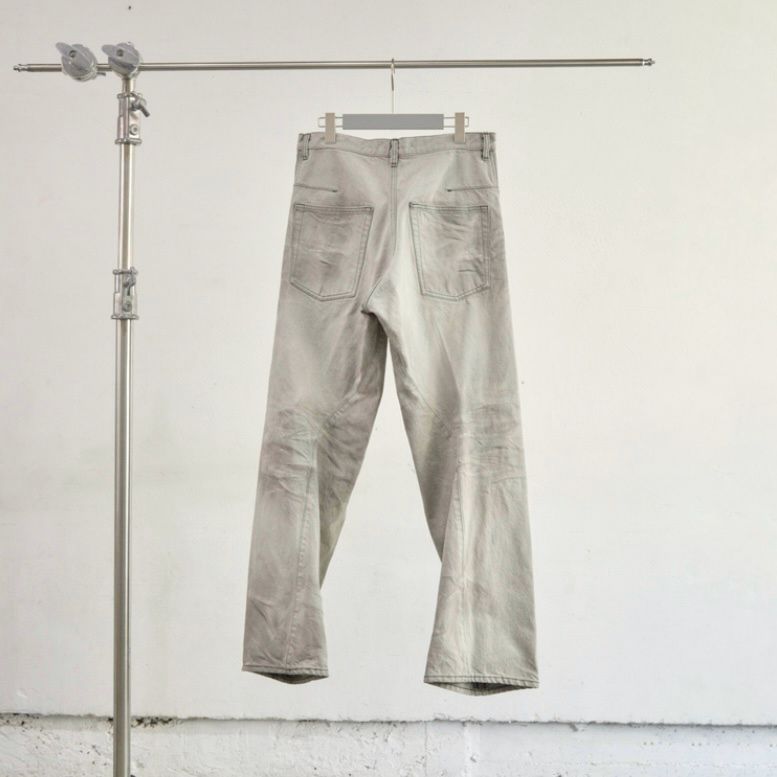 【残りわずか】3D Twisted Wide Leg Jeans
