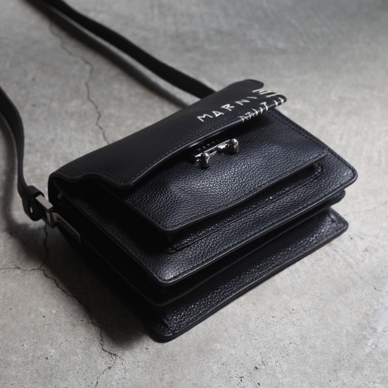 MARNI - 【残り一点】Trunk Soft Mini Shoulder Bag | ACRMTSM ONLINE 