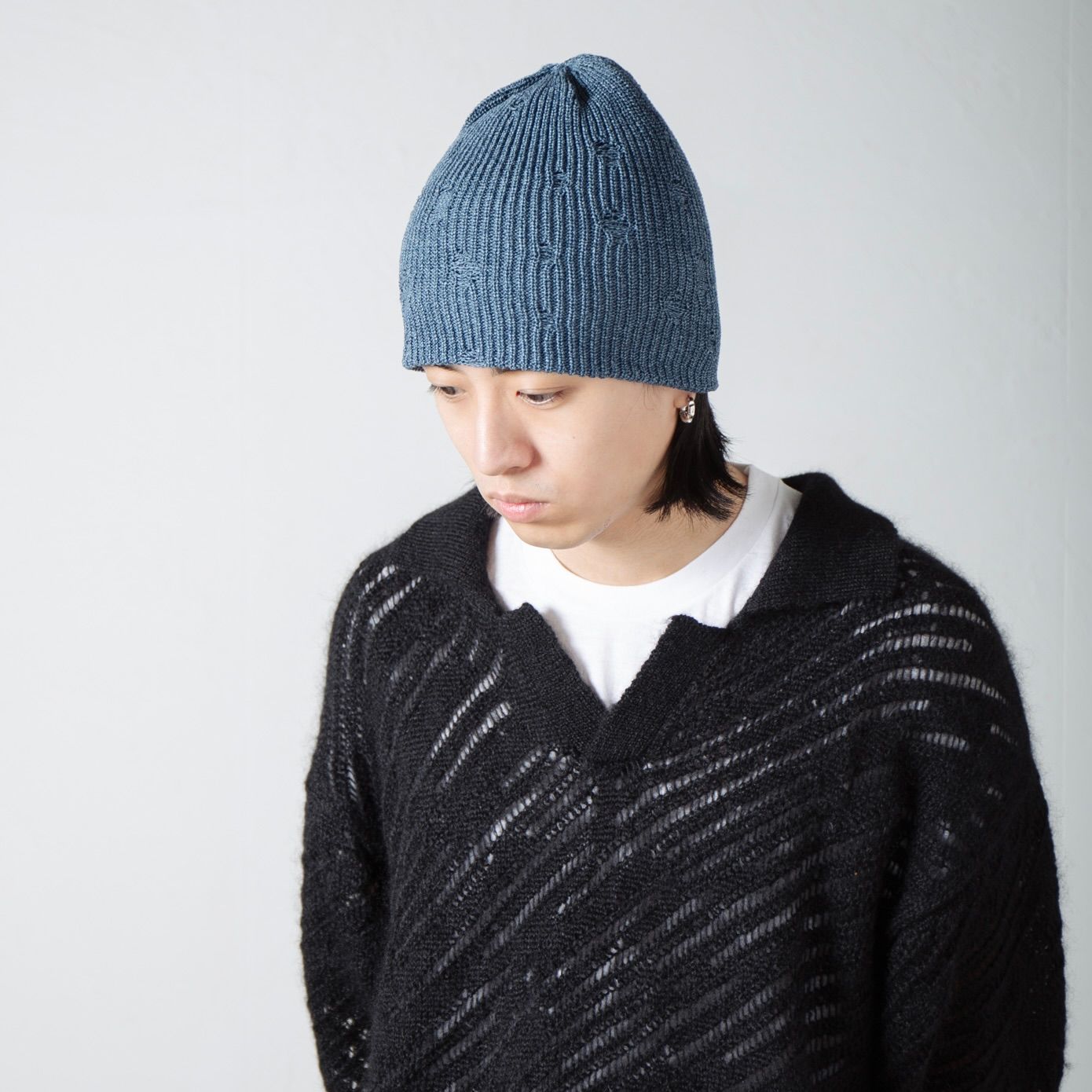 【残りわずか】Damage Summer Knit Beanie