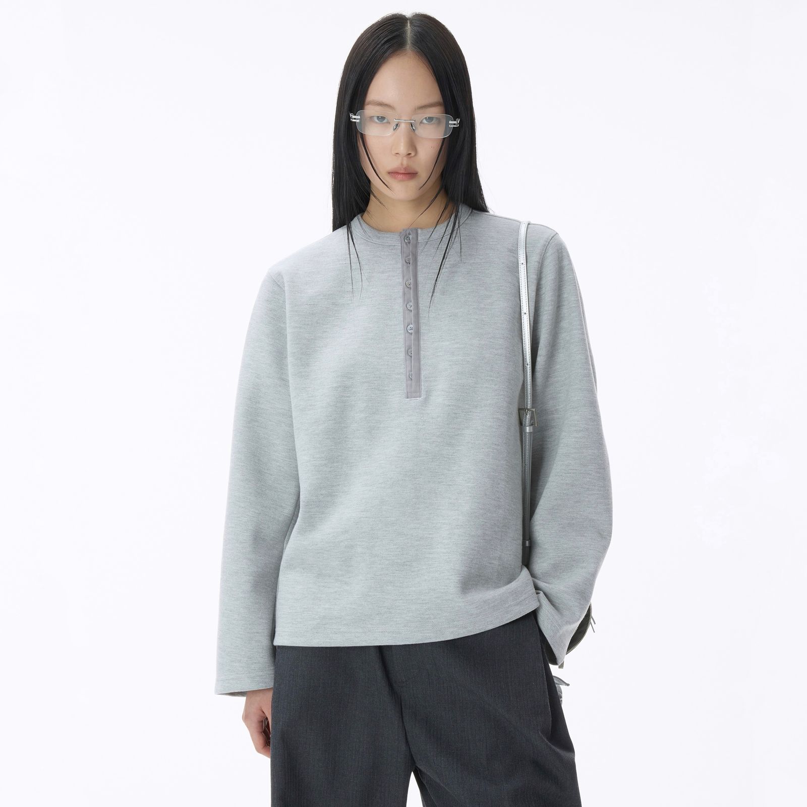 【残り一点】Henley Neck LS T-shirt Product. 22