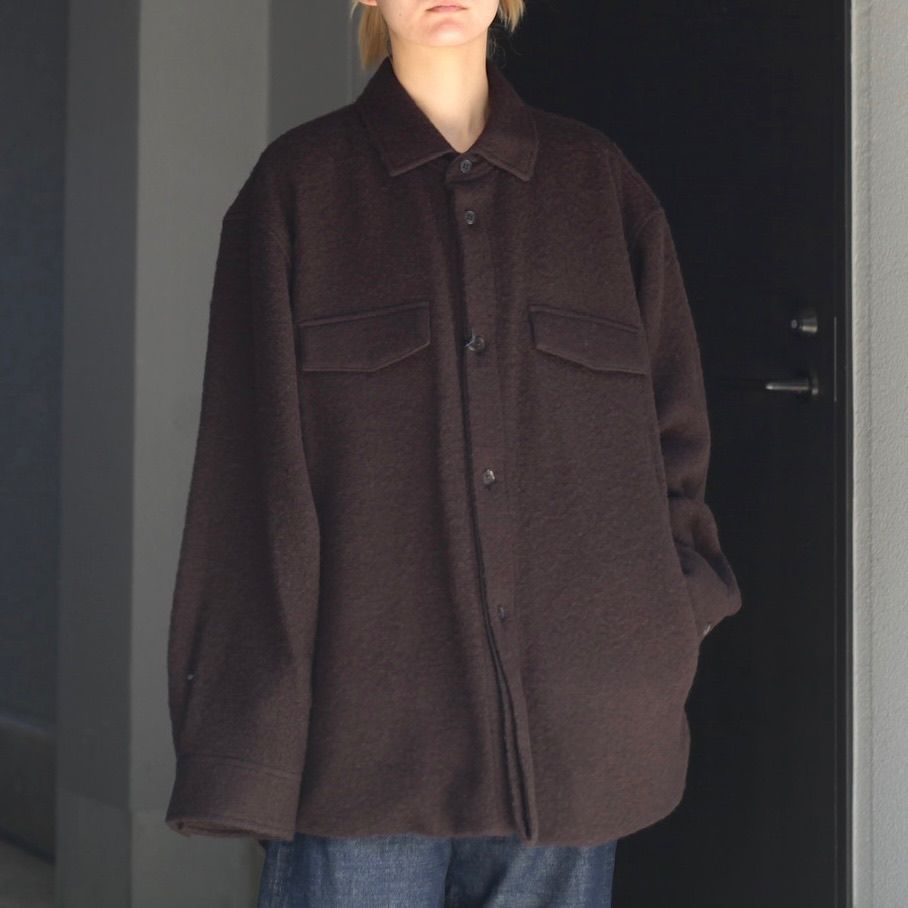 期間限定３０％ＯＦＦ！ stein OVERSIZED BLANKET CPO SHIRT JACKET