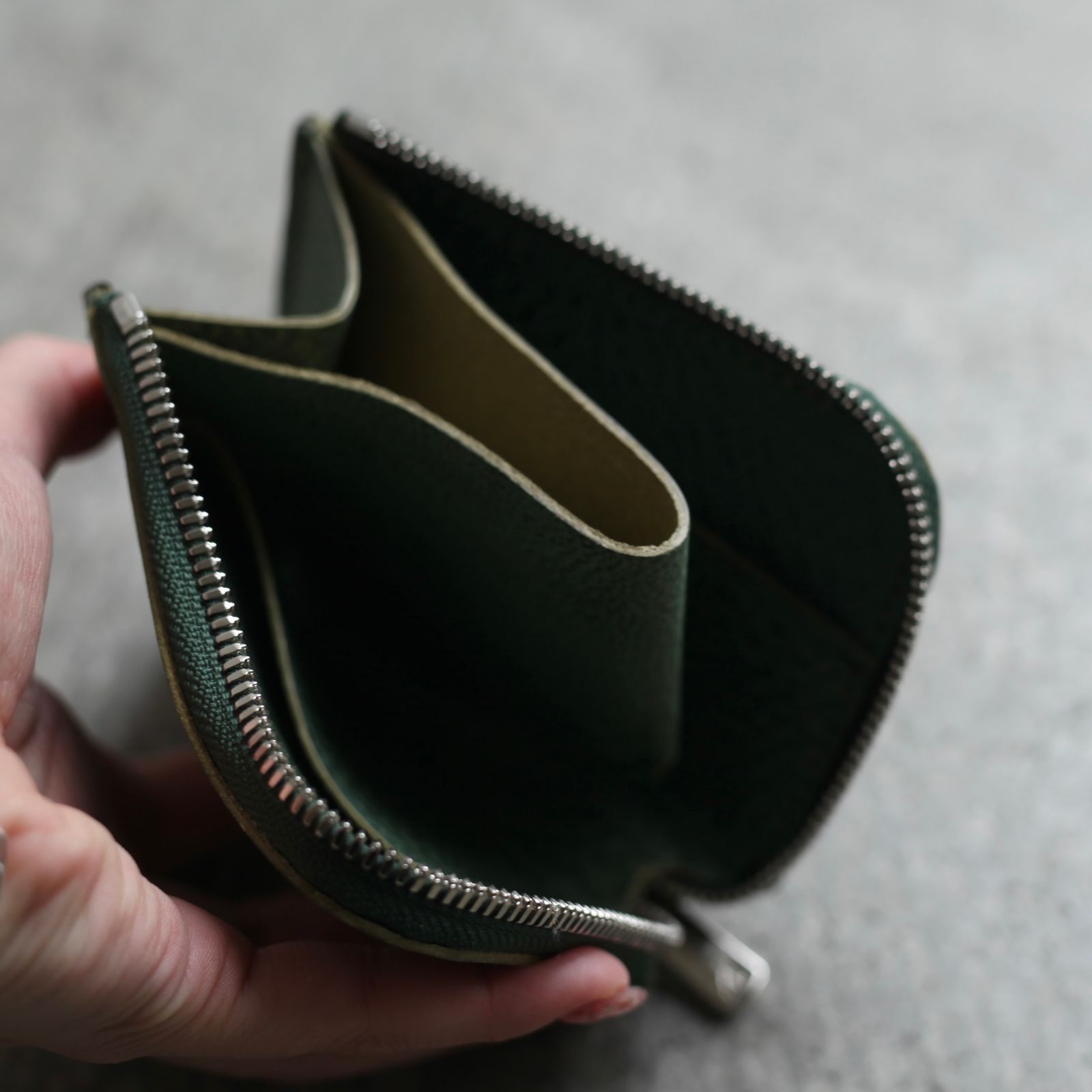 【残り一点】L Wallet(GREEN)