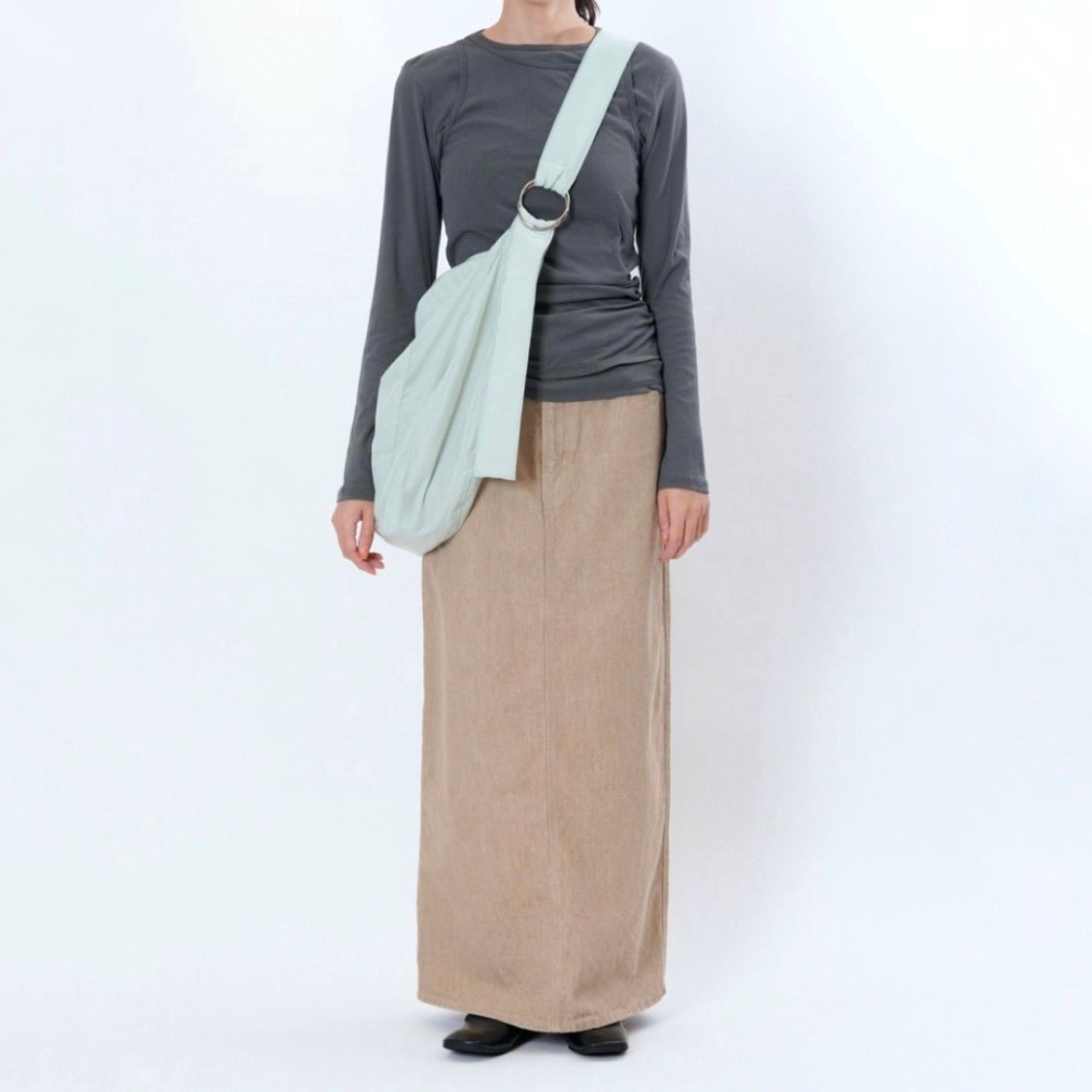 1LDK MY__ NYLON shoulder bag ショルダーバッグ MY___ NYLON CANVAS SHOULDER BAG