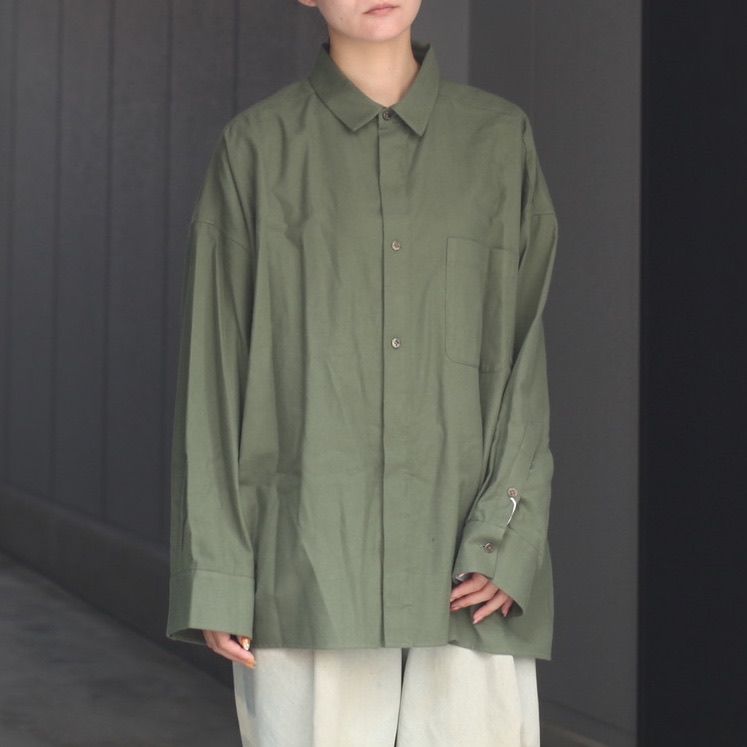 【残り一点】コットンビエラワイドBOXシャツ