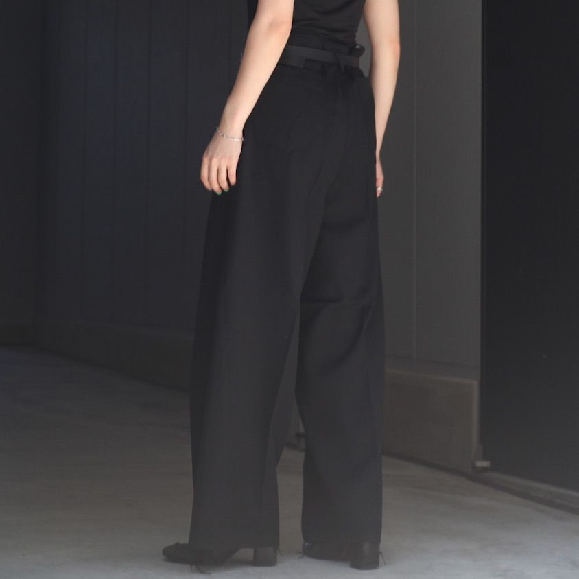 saby - 【残り一点】Tuck Baggy Type3(COTTON/WOOL) | ACRMTSM