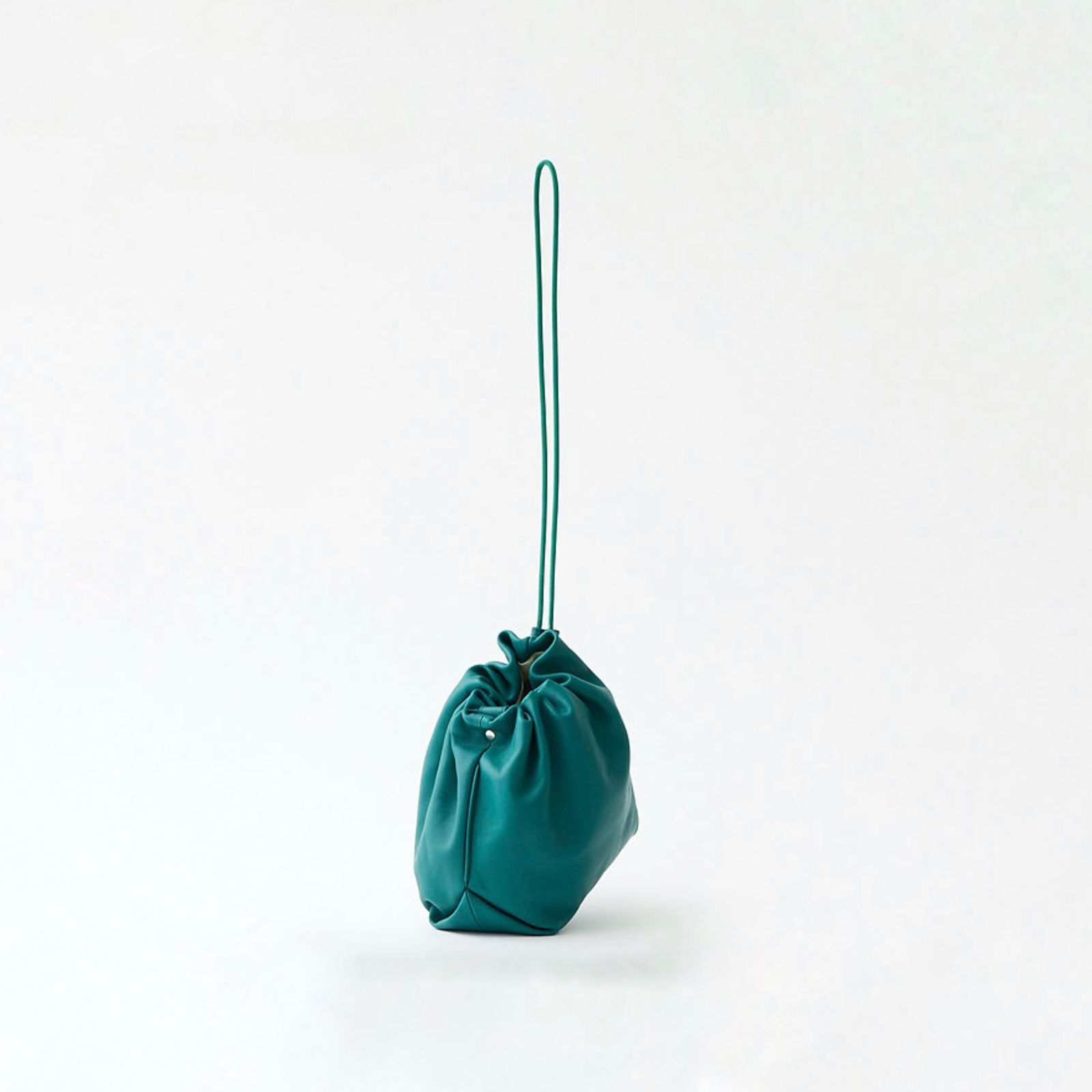 【残り一点】French Lamb Drawstring bag MR