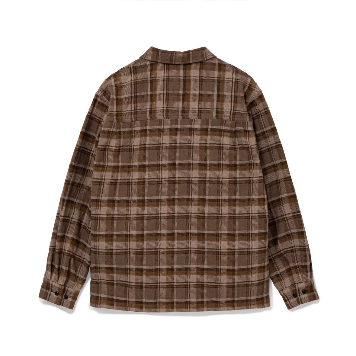 【残り一点】Zip-up Flannel Shirt