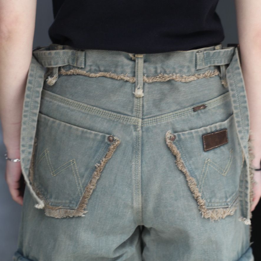 【残りわずか】Slash Seam Twist Cargo Jeans