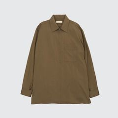 【残り一点】Silk Nylon Zip Shirt