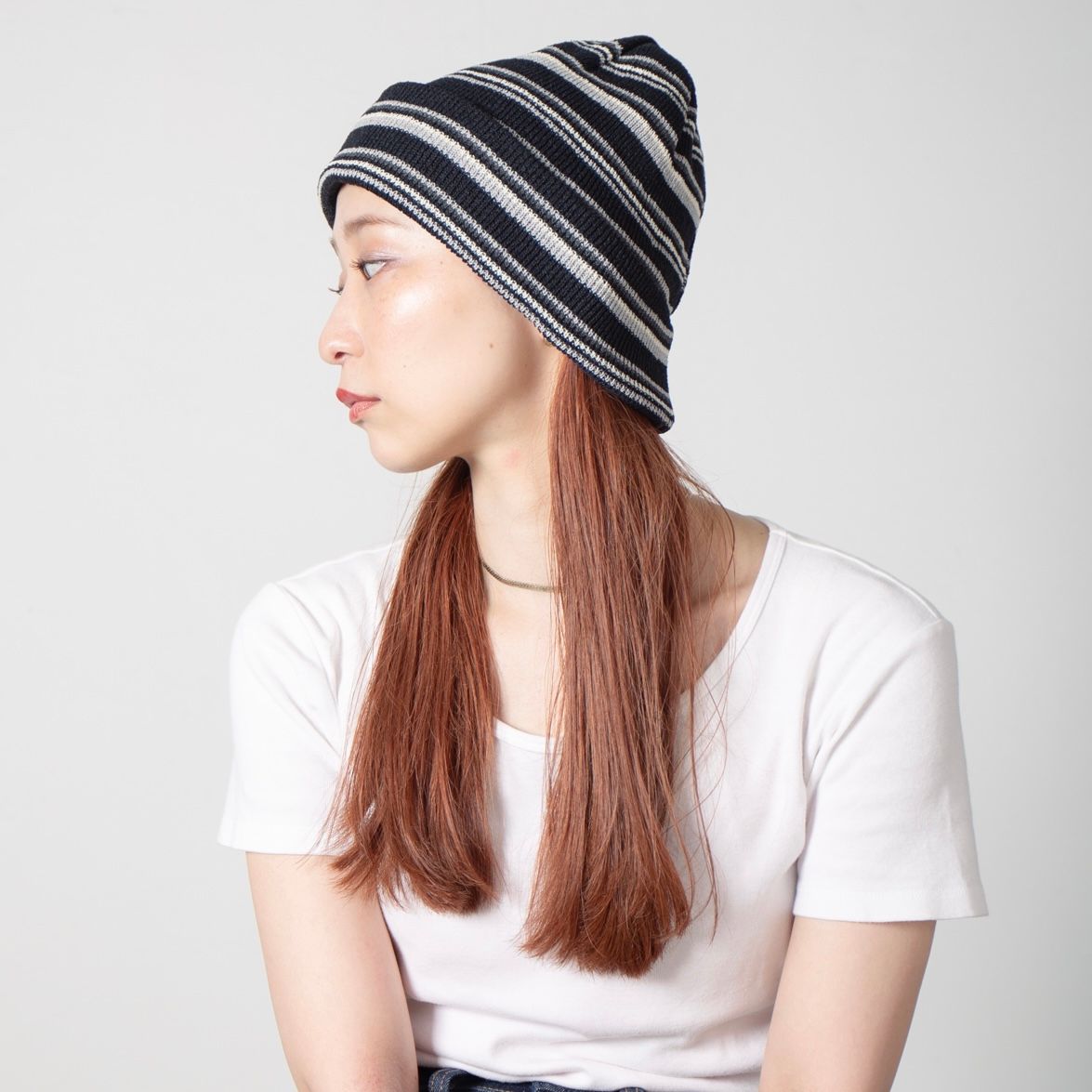 【残り一点】Multi Border RV Knit Cap