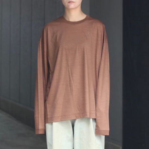 【残り一点】36G Wool LS Tee