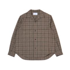 【残り一点】Linen Open Collor Shirt