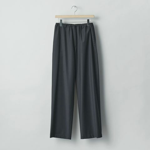 【再販売通知受付可能】Wool Silk Drawstring Easy Pants