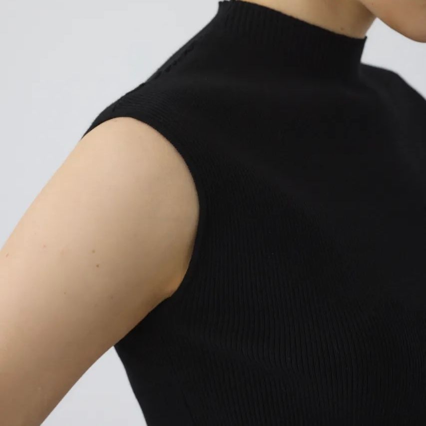 【残り一点】Washable Basic N/S Knit