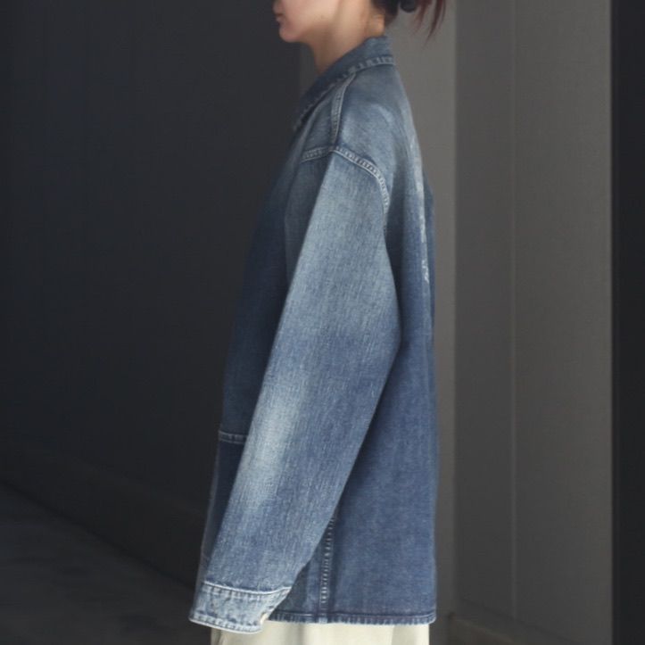 【残り一点】Navy Denim Chore Jacket
