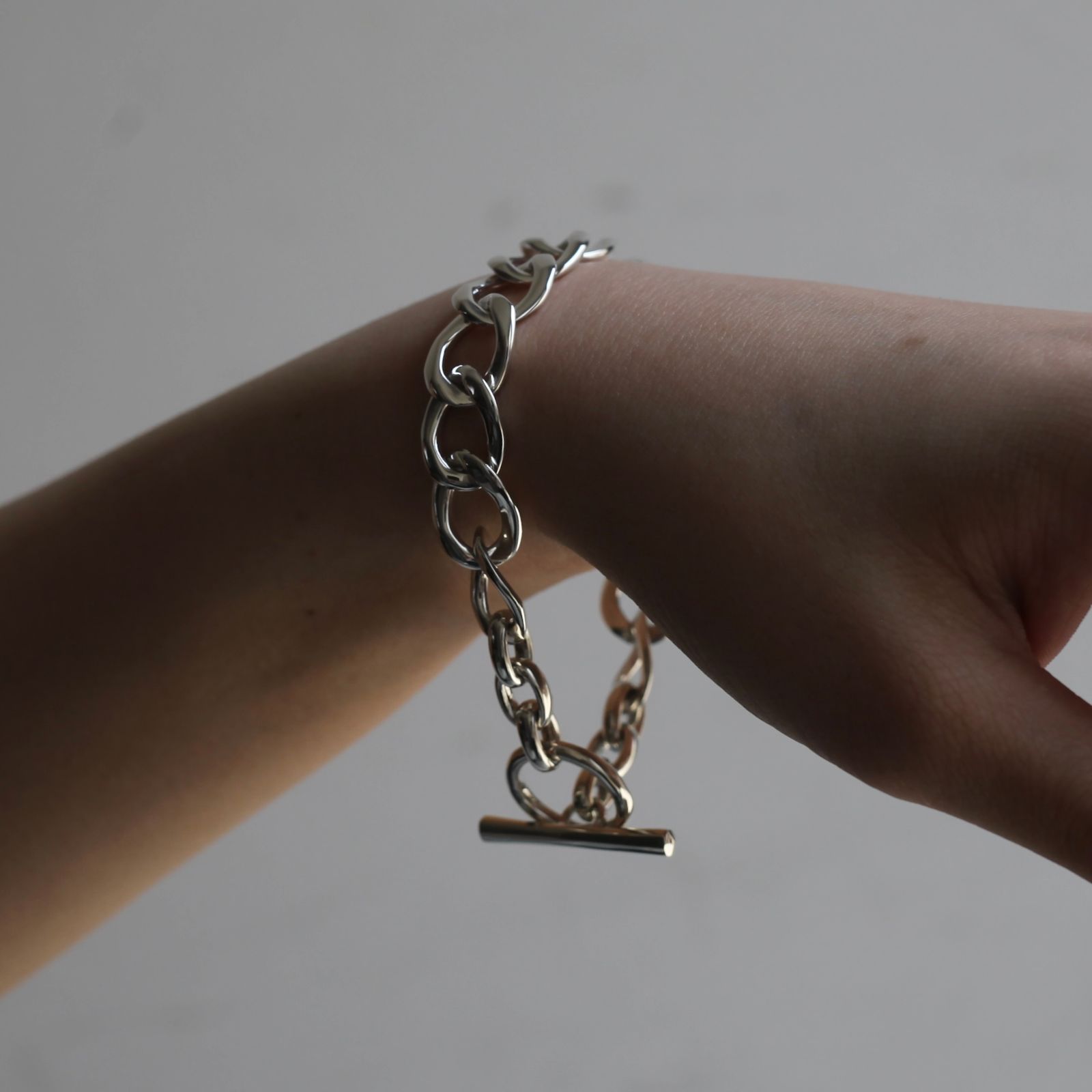 【お取り寄せ注文可能】Sei-ma Fit Chain Bracelet_L(SILVER)