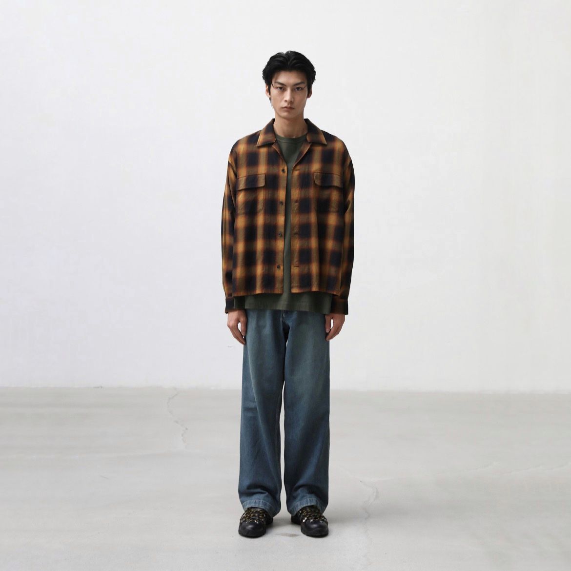 【残り一点】Granada Open-Collar Shirt