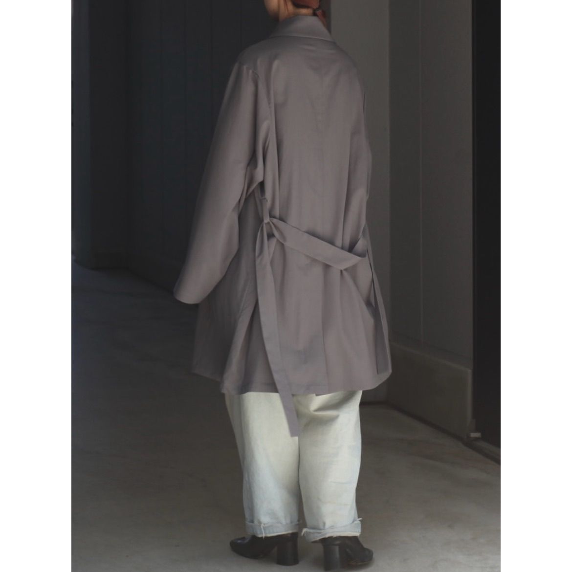 YOKE - 【残り一点】Wool Tropical Double Breasted Coat