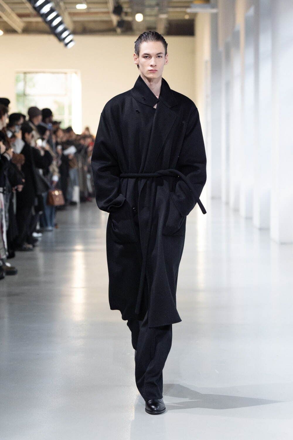 ssstein - 【残り一点】Wool/Cashmere Reversible Notch Lapel Coat