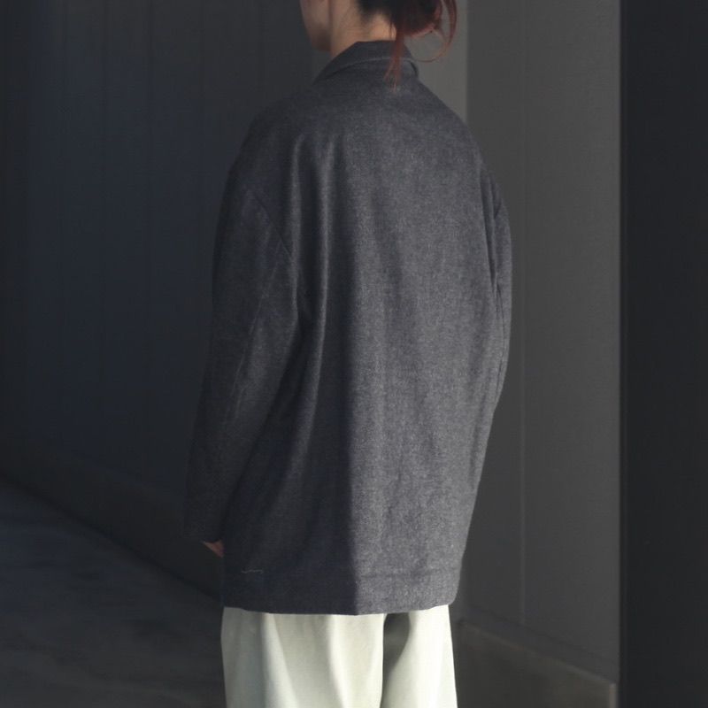 【残り一点】縮絨ウール2WayカラーJK