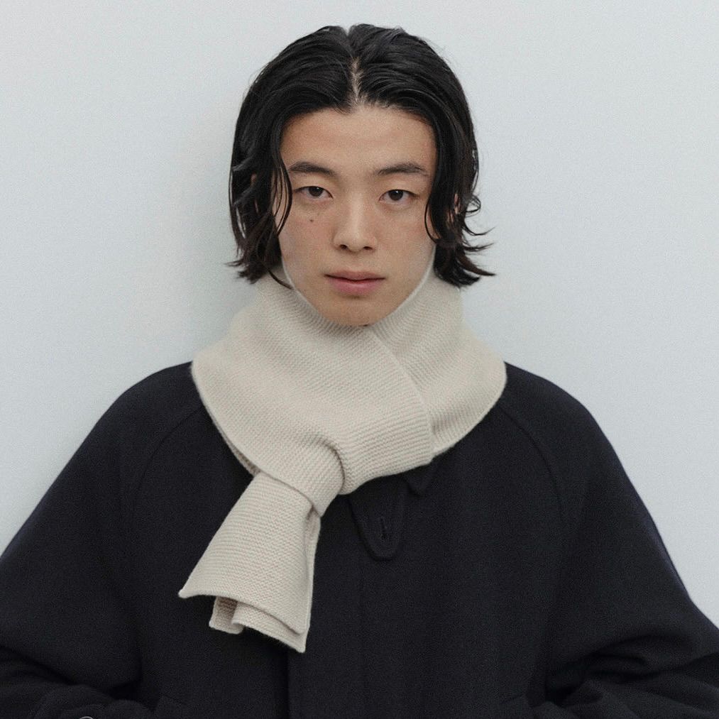 【残り一点】Link Cashmere Muffler
