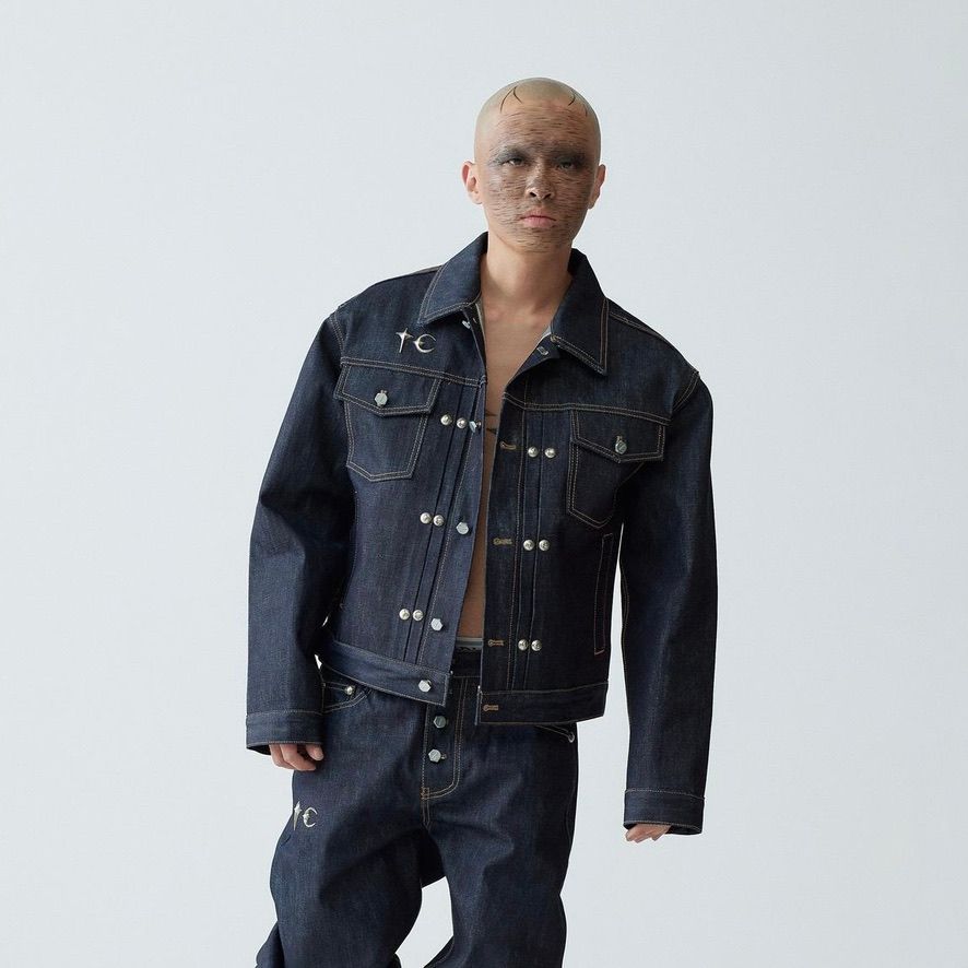 [Thug Club] Land Warfare Denim Jacket ☆送料込☆ Thug Club - 【残り一点】Land Warfare Denim Jacket | ACRMTSM