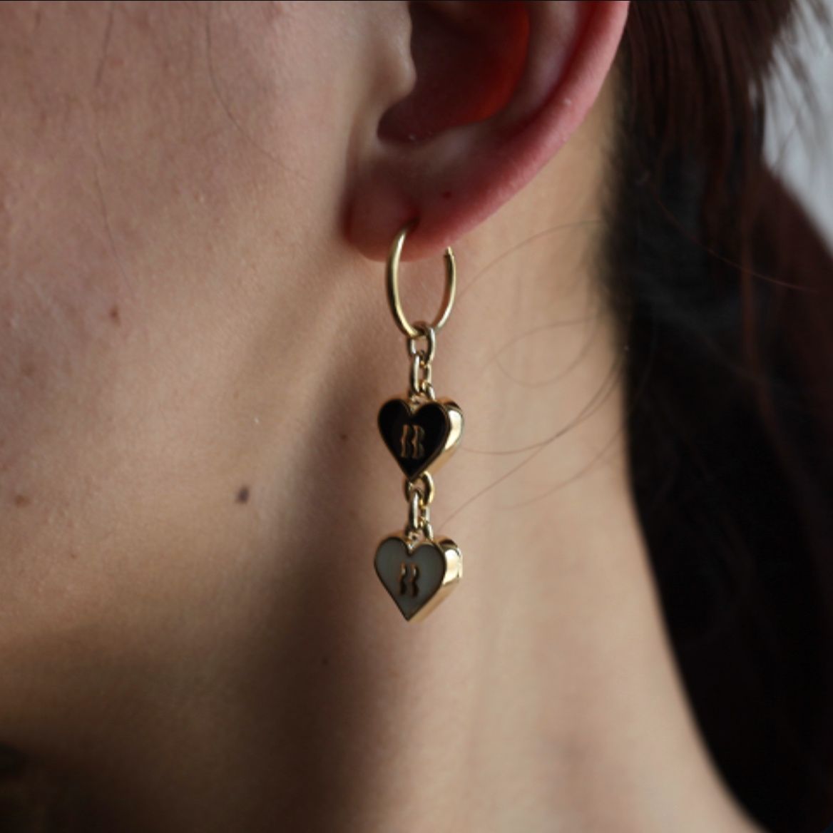 【残り一点】Draping BB Earrings(GOLD_両耳用)