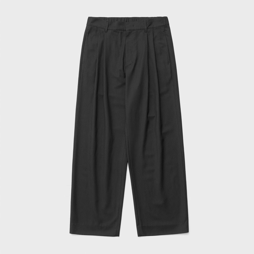 【残り一点】Narrow Stripe Tapered Slacks