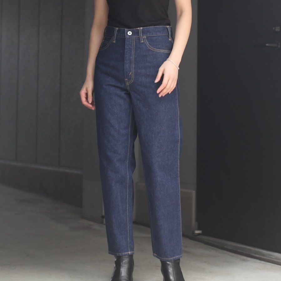 EVCON - 【残りわずか】5pocket Wide Denim Pants(INDIGO