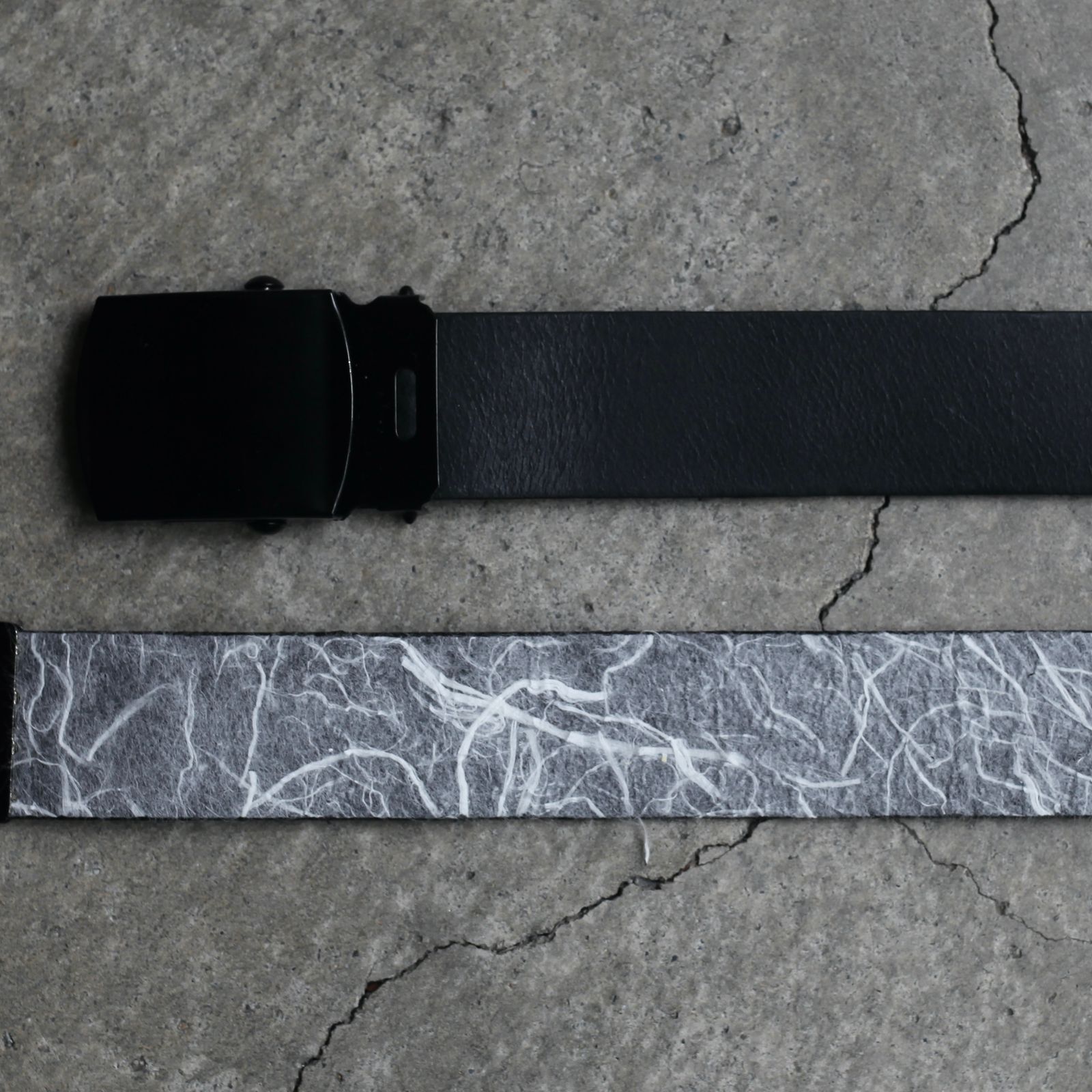 MINUS - 【残り一点】Timeless Gi-Belt(TEMPORARY SKIN WASH LEATHER