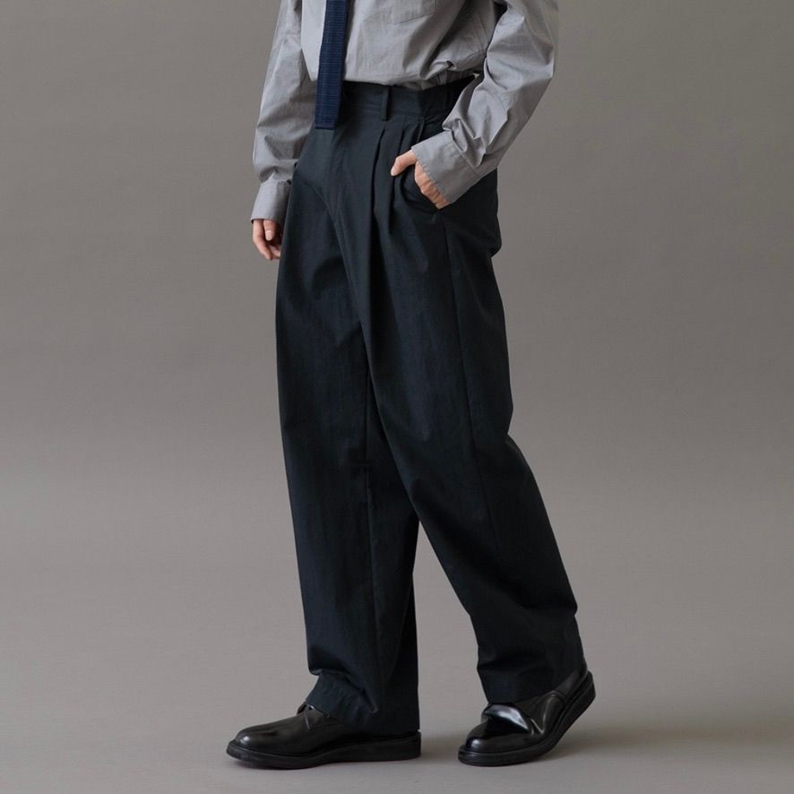 【残り一点】Bonjour 2Tuck Pants