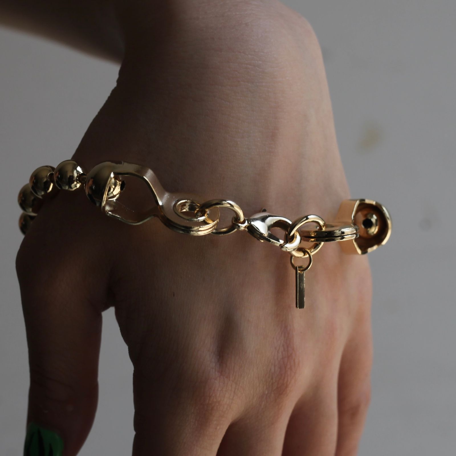 【残り一点】Ball Chain Bracelet(GOLD)