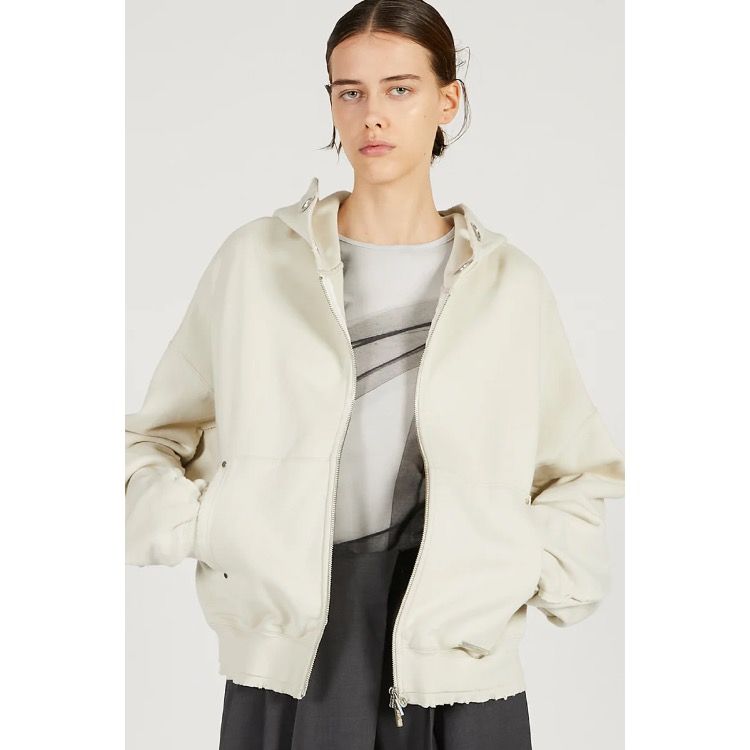 【残り一点】Eyelet Hoodie Parka