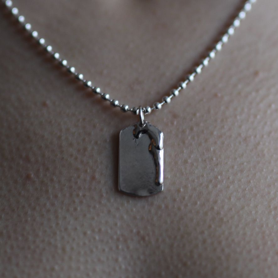 【お取り寄せ注文可能】Unisex Dog Tag Necklace