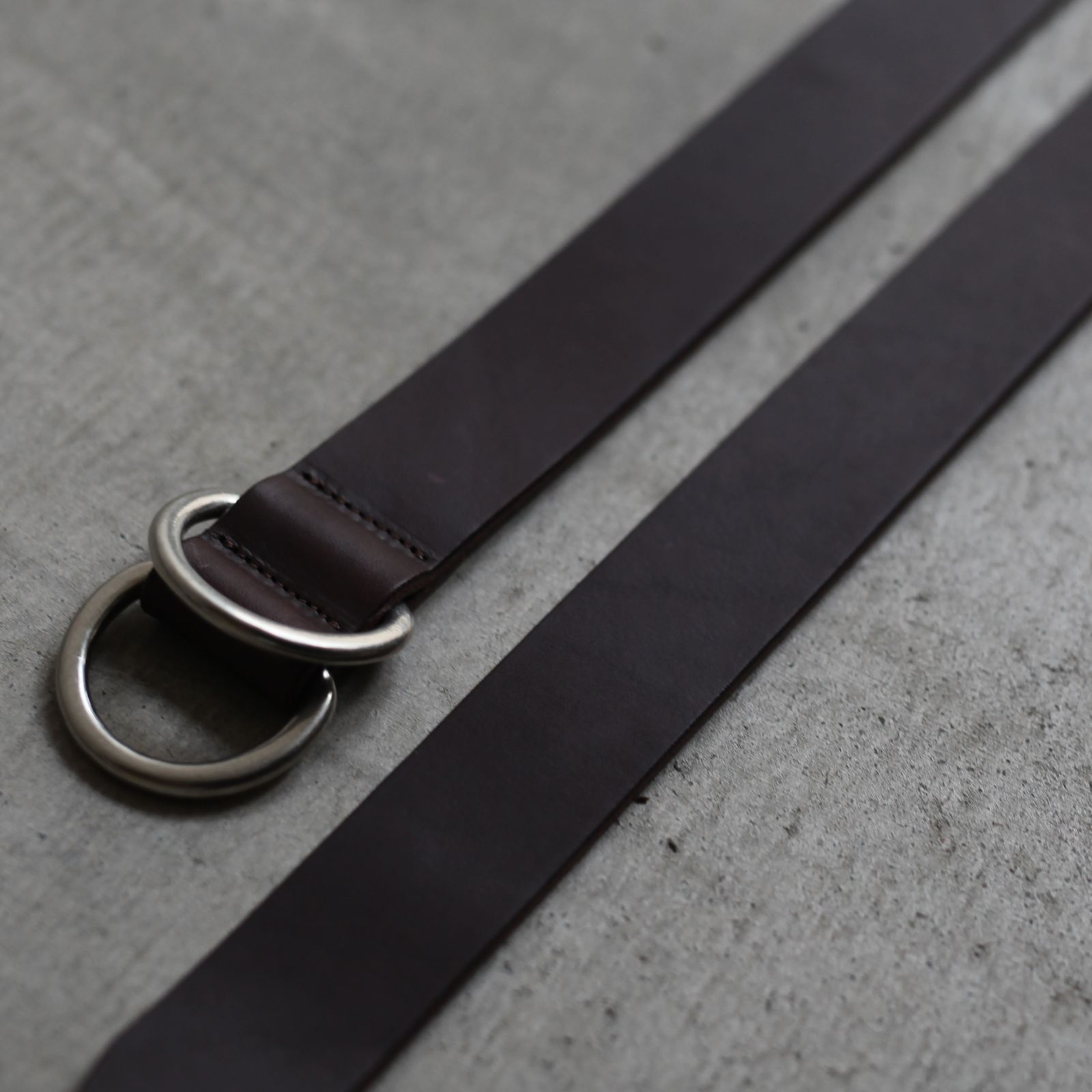 YOKO SAKAMOTO - 【再販売通知受付可能】Ring Belt Wide(BROWN
