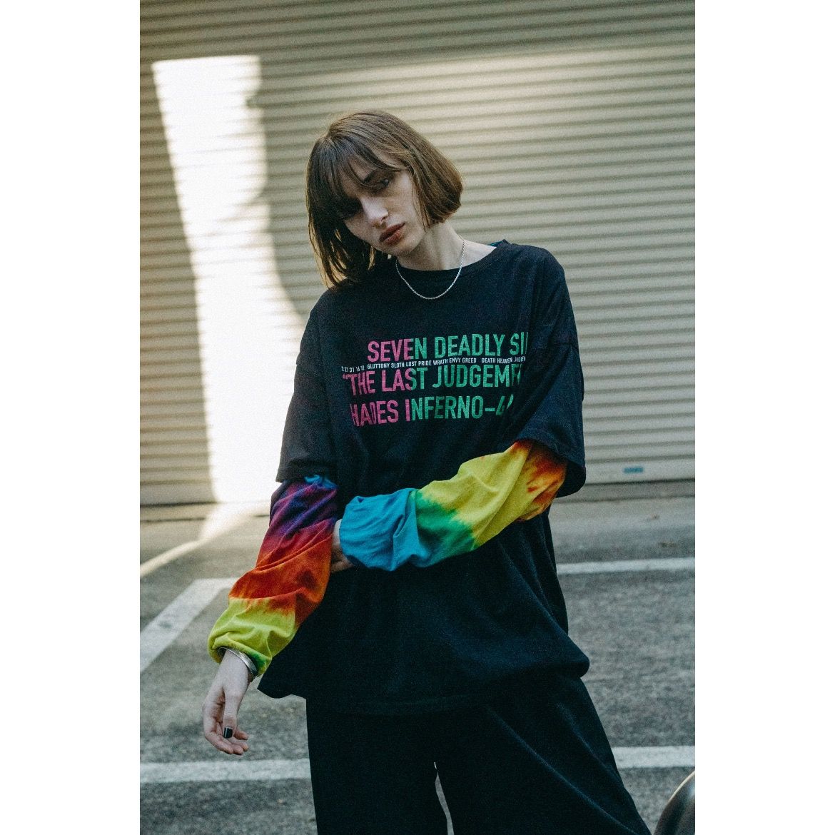 ESSAY - 【残りわずか】Layered Oversized Long T-shirt | ACRMTSM