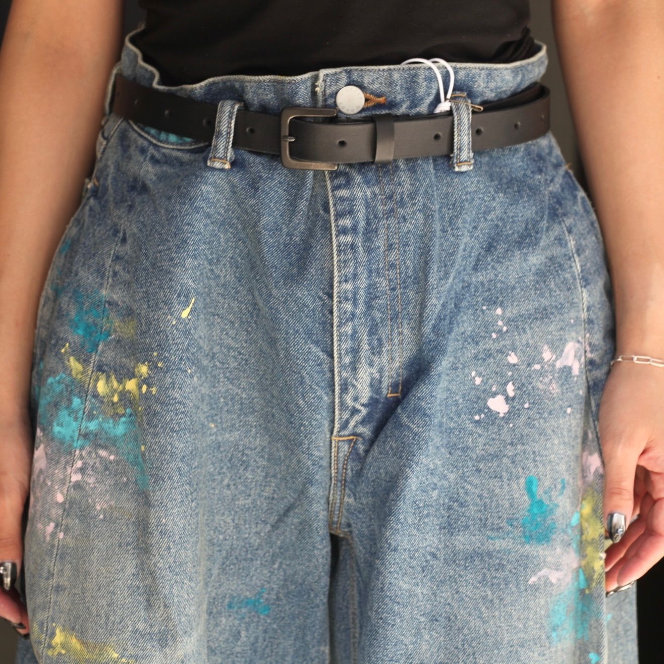 【残り一点】Painted Ordinary City Egg Baggy