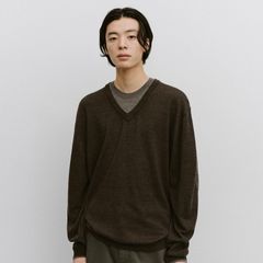 【残り一点】Current Layered V-Neck Knit