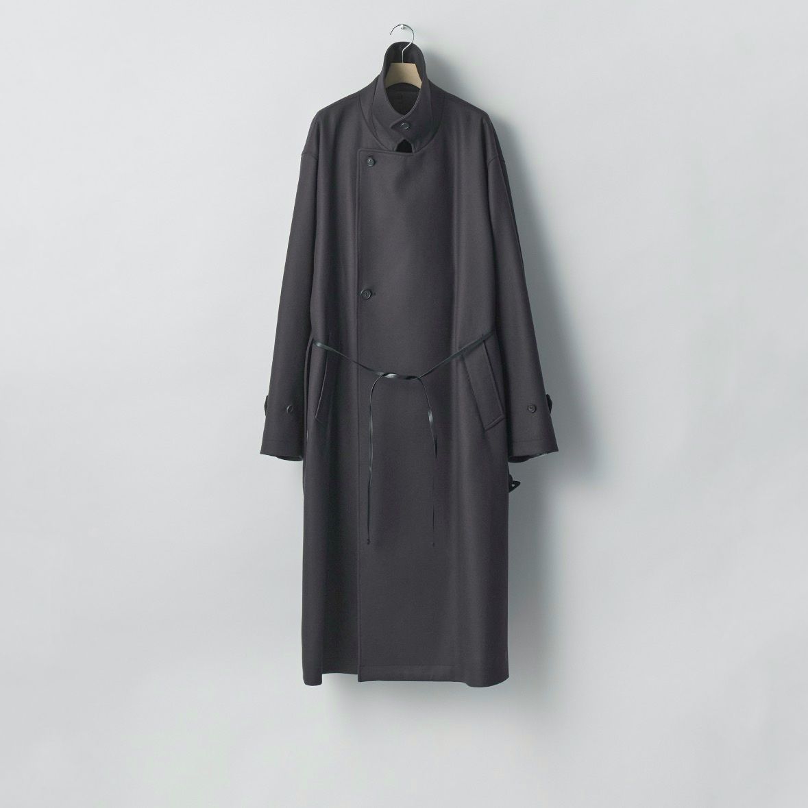 【残りわずか】Wool Melton Oversized Double Breasted Coat
