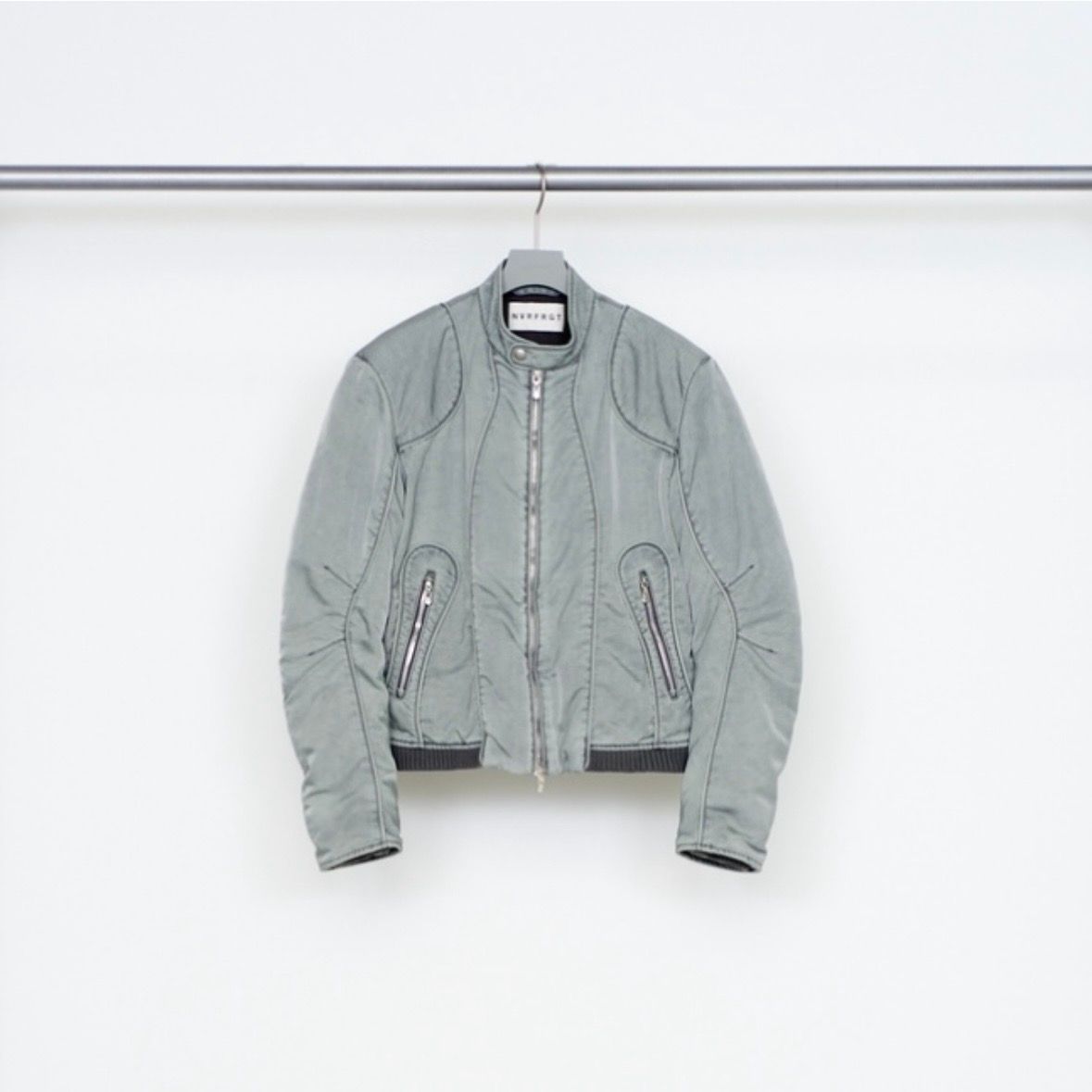 【残り一点】Panelled Padded Moto Jacket