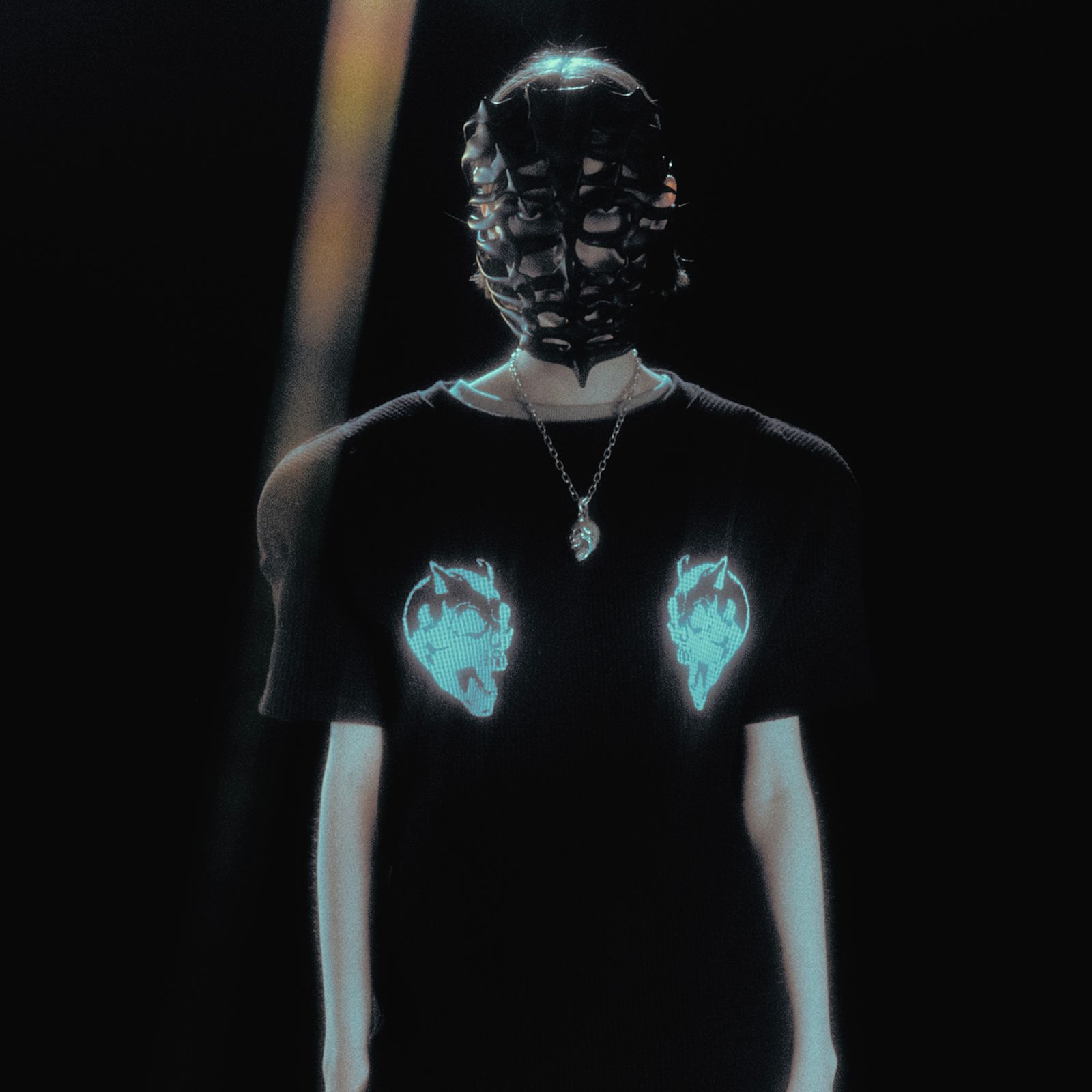 【残り一点】Bulk Shoulder Waffle T-shirt