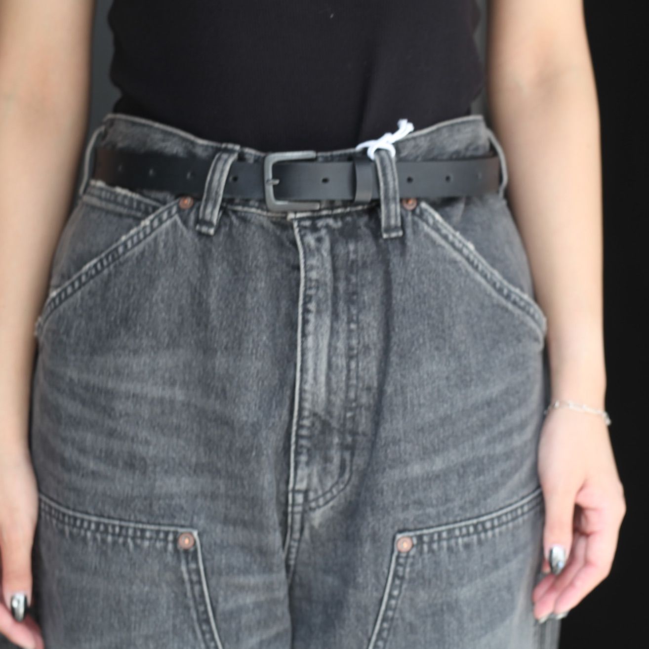 【残りわずか】Vintage Washed Painter Denim Wide Pants